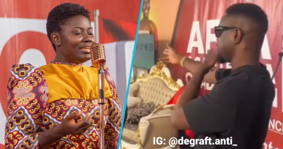 Watch The Moment Sarkodie Storms Akwaaba Village to Support Afua's Guinness World Record Attempt 